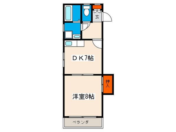 ヴィオラ大芝の物件間取画像